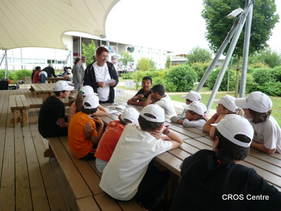 Atelier d'criture lors de la Journe Olympique au CREPS  Bourges