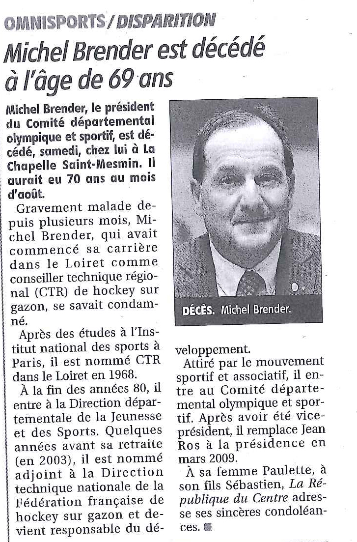 Article, La République du Centre, 24/02/2014